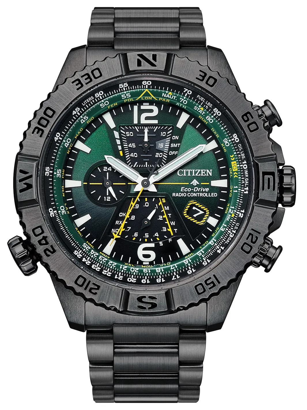 Eco Drive Pro Master Citizen watch front view