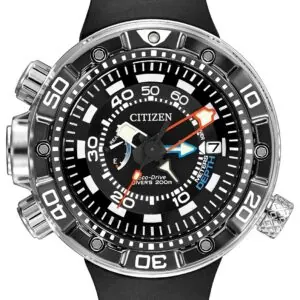 Promaster Aqualand 200M Depth Meter Citizen watch front view