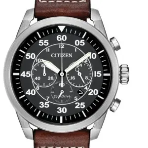 Eco Drive Avion Citizen watch front view