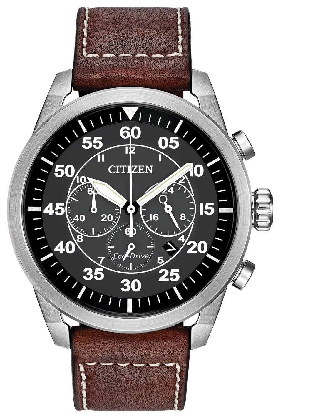 Eco Drive Avion Citizen watch front view