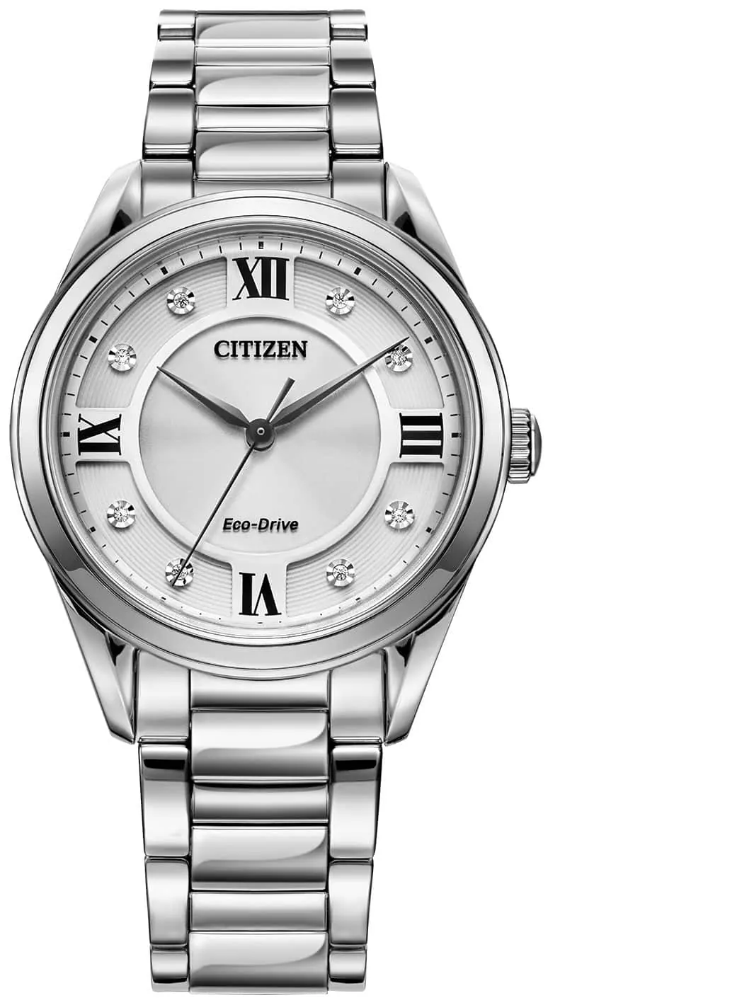 Eco Drive Arezzo Citizen watch front view
